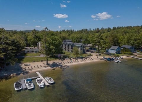 Over 300 feet of private beach