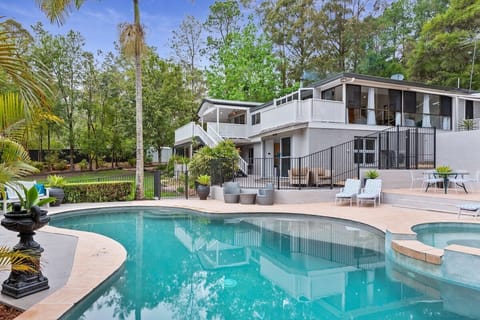 Huge outdoor entertaining areas.