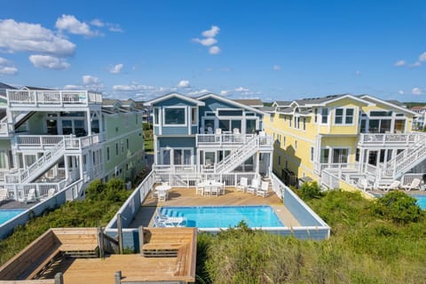 NH145: One Of These Nights | Back Exterior Pool and Dune Deck