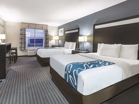 Room, 2 Queen Beds (Mobility) | Premium bedding, pillowtop beds, desk, blackout drapes