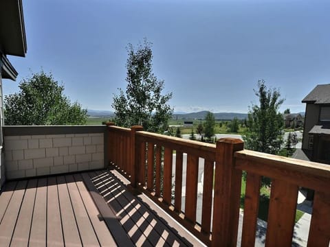 Deck off of the Master