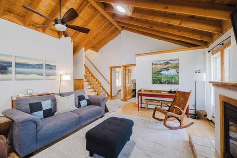 Spacious and bright living room