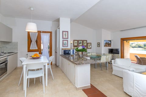 Kitchen and living room