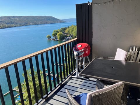 First floor balcony off living area