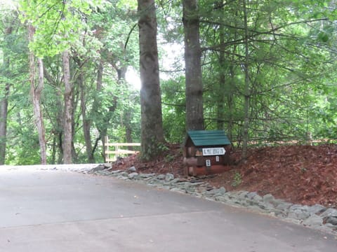Entrance to cabin