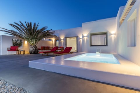 DELOS Deluxe two Bedroom Suite with Sea View and Private Pool | Terrace/patio
