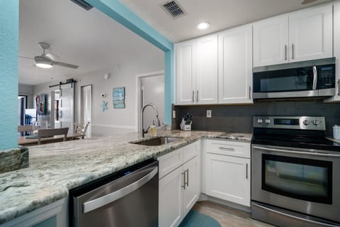 White Cabinets and Granite Counters