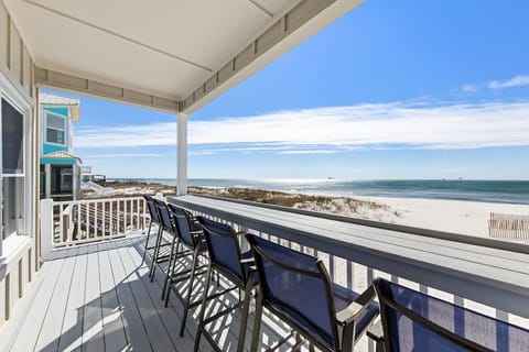 Back Deck with View of Sunrise and Sunset... Maybe even some dolphins!