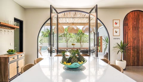 Luxury Villa, 3 Bedrooms | Living area | Flat-screen TV, offices