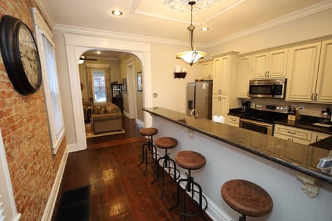 Everyone loves to gather in the kitchen!