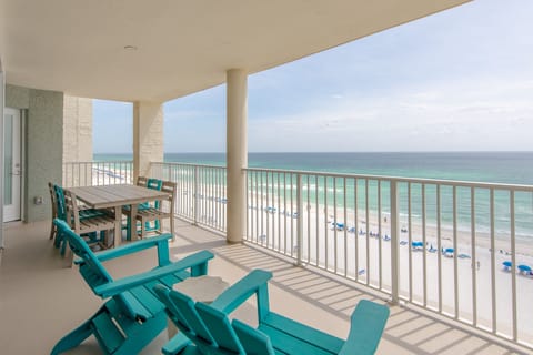 Private balcony.