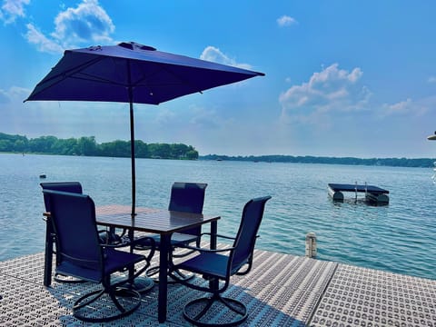 Seating on Private Pier