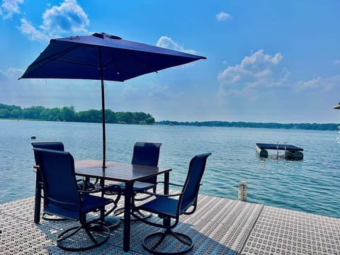 Seating on Private Pier