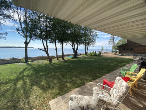 Looking north out of Little Sturgeon Bay into Green Bay