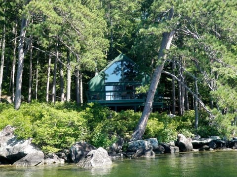 House from Lake