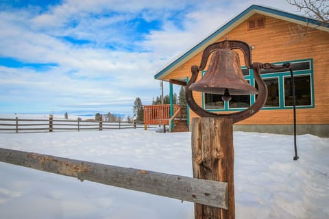 Outside view of this beautiful ranch home