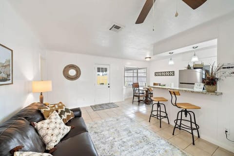 Living Room: Bright and airy space with stylish decor—perfect for relaxation and gatherings!