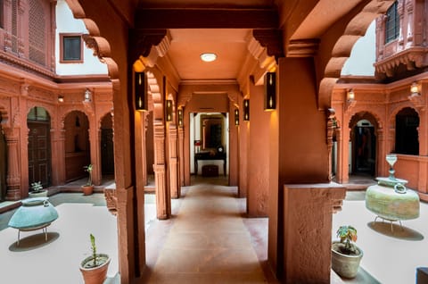 Interior entrance