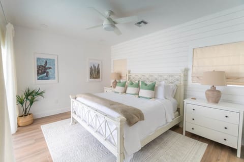 Nothing beats a king bed! You'll fall in love with a good night's sleep.