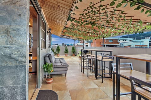 Rooftop terrace
