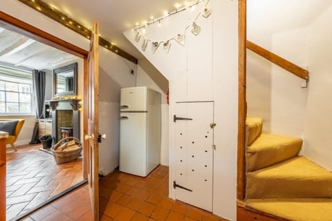 Ground floor: Stairs to the first floor