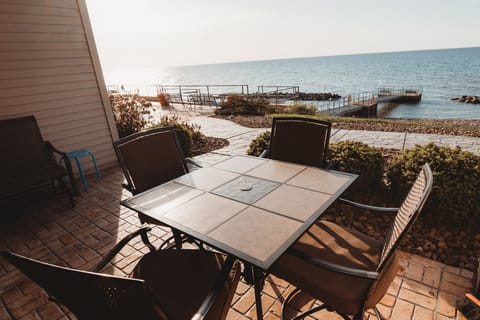 Welcome to L08 where you can enjoy your Private Patio with Direct Beach Access