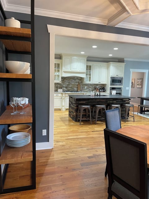 View from Dining Room into Kitchen