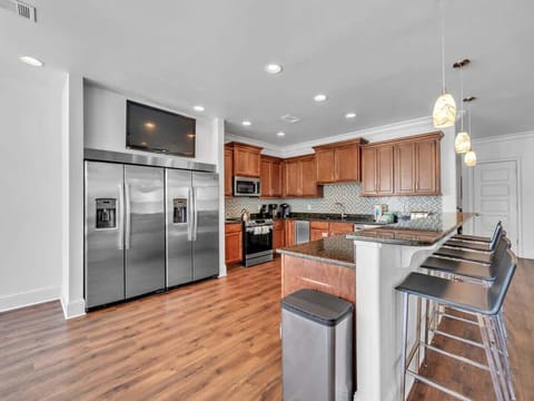Two Refrigerators in the Kitchen! Barstool Seating for 6