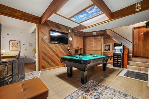 Full view of game room