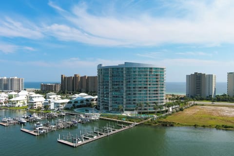 Discover unparalleled coastal access from this exclusive marina, where the serenity of the river meets the vibrant energy of the Gulf.