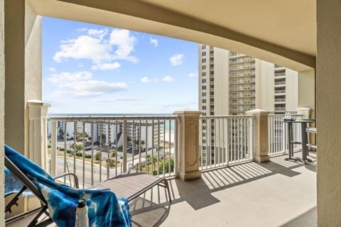 Furnished Balcony with Gulf View