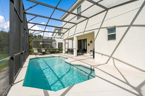 The house features a private pool, BBQ grill and its own al fresco dining area.
