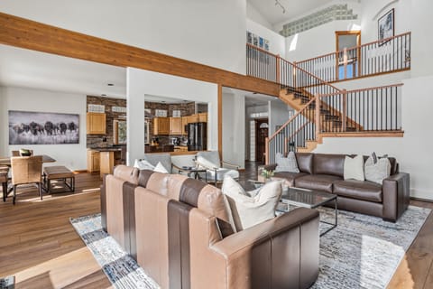 Living room area in the apartment