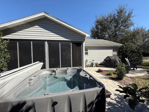 Brand-new hot tub - installed in 2026