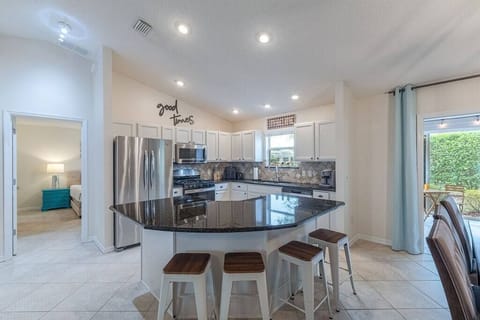 Modern kitchen with plenty of counter space