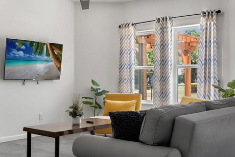 Open concept living room