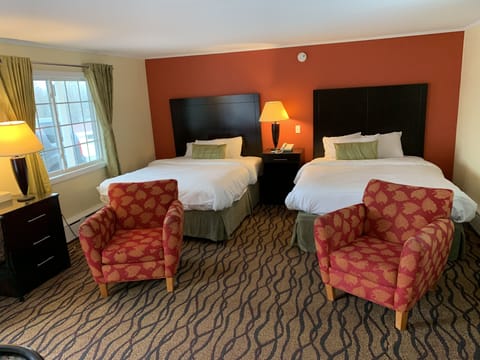 Deluxe Room, 2 Queen Beds | Individually furnished, desk, blackout drapes, soundproofing