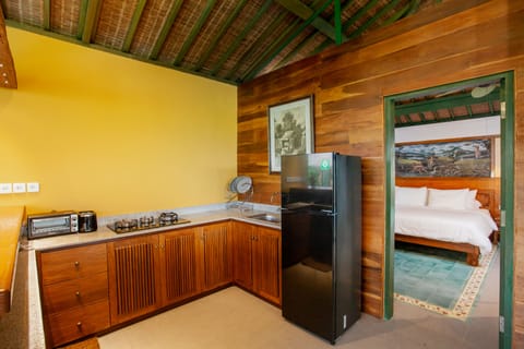 Three bedroom private pool villa | Private kitchen | Coffee/tea maker, electric kettle