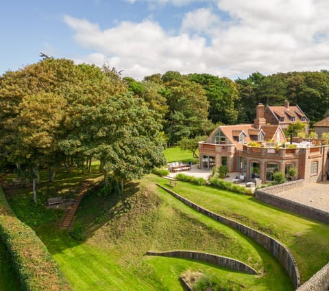 The Ballroom, Blakeney: Stunning position with panoramic views of the coastline