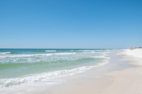 Steps from the condo deck you can enjoy this tranquil yet majestic ocean!