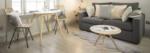 Living space overlooking George Street