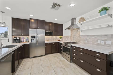 Kitchen in main house