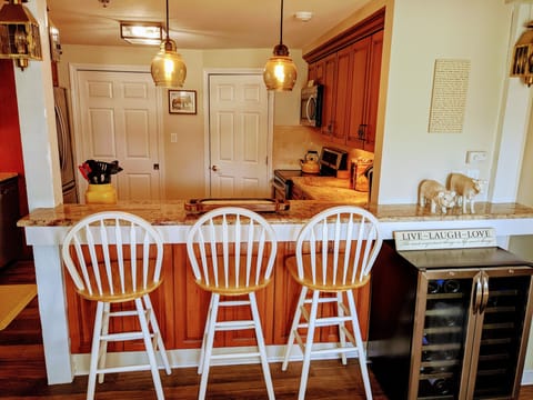 Bar for breakfast, or wine!