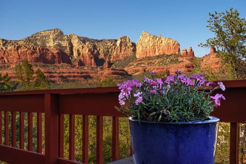 Lower deck, seating & fire pit area with Fabulous views!
