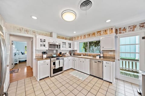 Whip up delicious meals in this charming kitchen