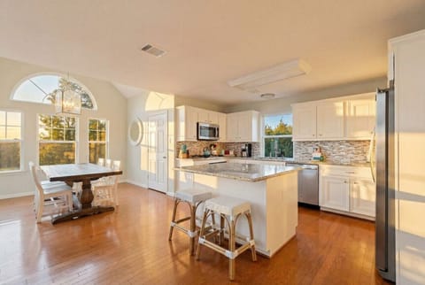 Whip up delicious meals in this charming kitchen