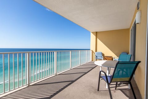 Private balcony.