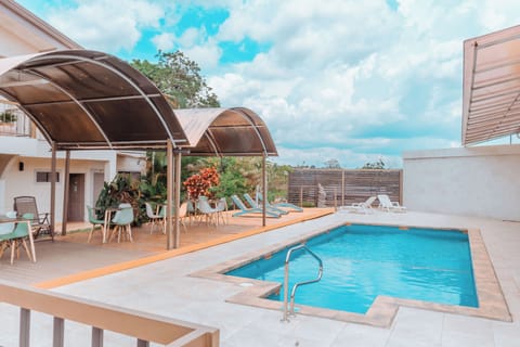 Outdoor pool, open 7:00 AM to 9:00 PM, sun loungers