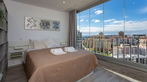 Waking up to an amazing view would only get better with this comfiness #airbnb #airbnbalgarve #portugal #pt #algarve