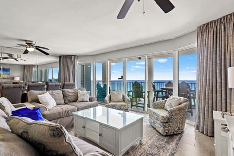 Condo, Multiple Beds, Ocean View (Long Beach Resort 2-901) | Living area | 55-inch flat-screen TV with digital channels